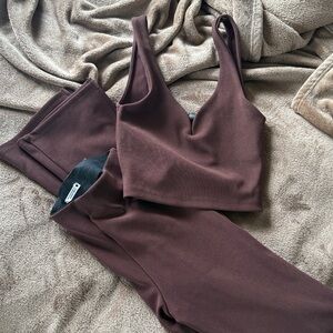 Zara Brown Pantsuit